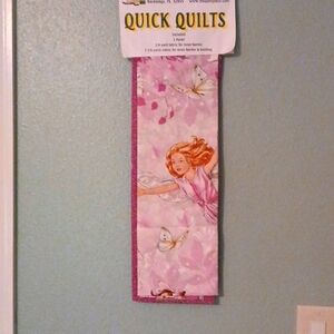 Fairy print quilt kit